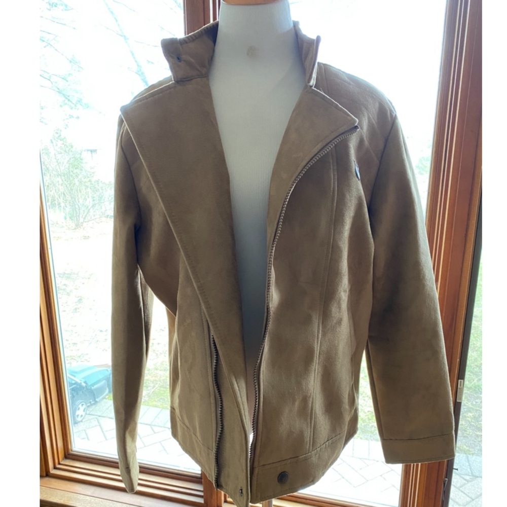 VG Collection Made In Italy Suede Jacket - Picture 3 of 9